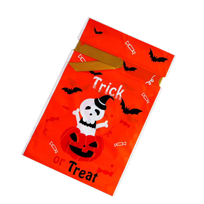 Halloween Pumpkin Snack Bag Party Candy Bag