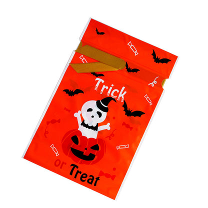 Halloween Pumpkin Snack Bag Party Candy Bag