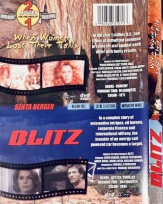When Women Lost Their Tails/Blitz (DVD) Double Feature 1971 1985 *RG2 image 1