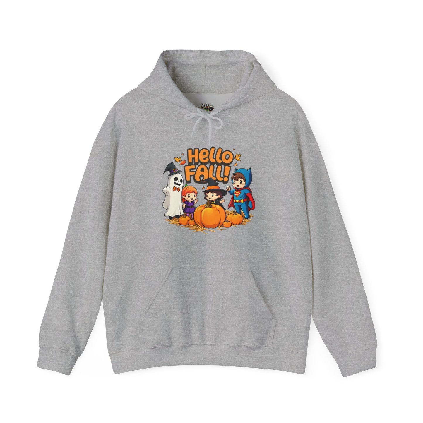 Hello Fall Design Unisex Heavy Blend™ Hooded Sweatshirt