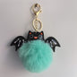 Summer Halloween Keychain Cartoon Leather