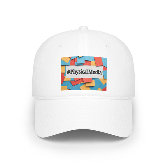 #PhysicalMedia - Gorra de béisbol de perfil bajo