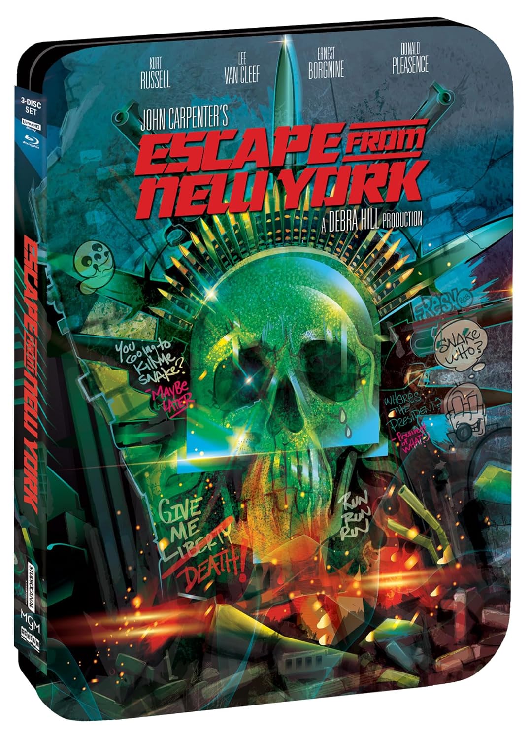 Escape from New York - Limited Edition Steelbook 4K Ultra HD + Blu-ray [4K UHD]