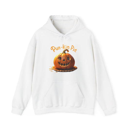 Cozy Pun-Kin Pie Hoodie - Soft Heavy Blend Sweatshirt for Fall