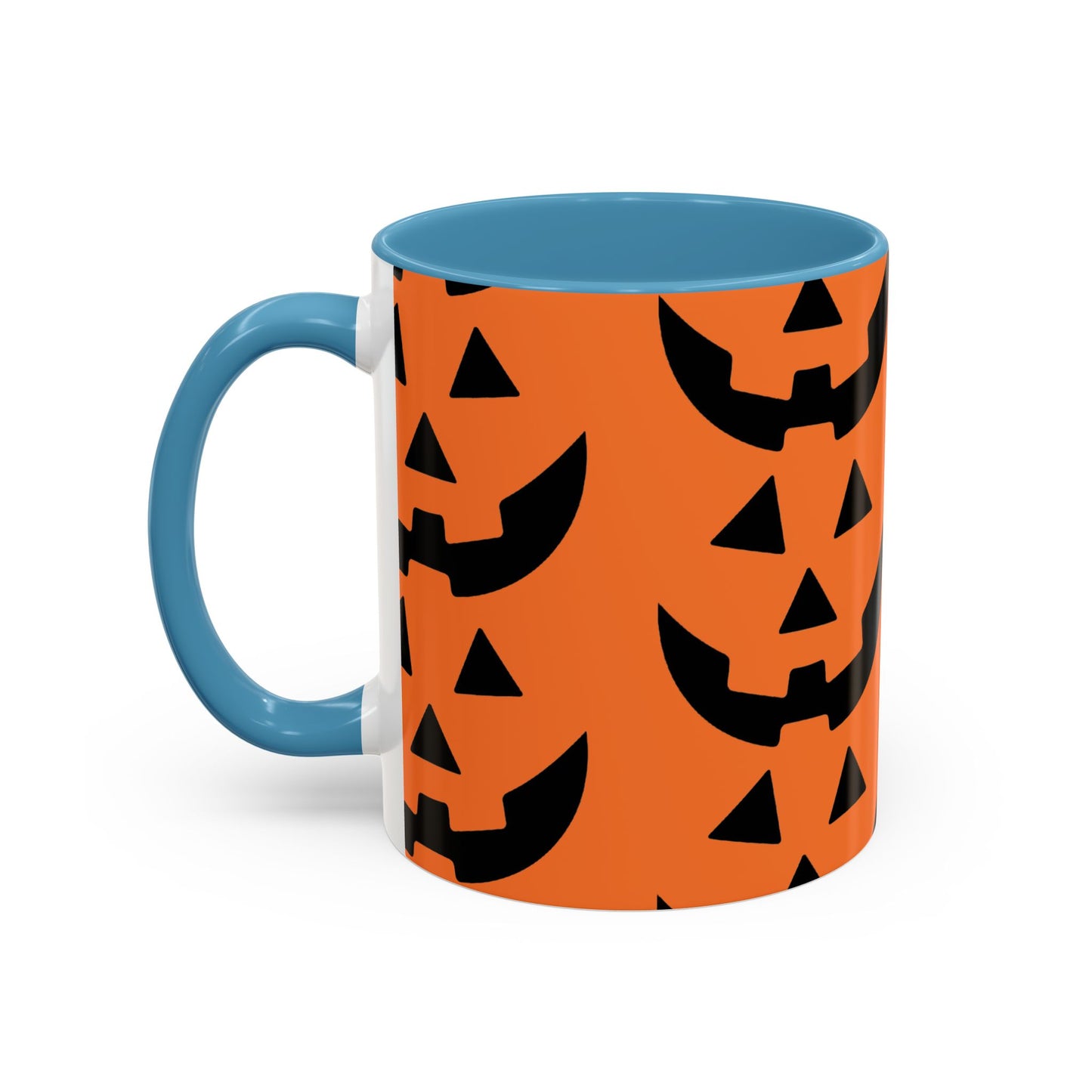 Traditional Jack-o'-Lantern Accent Coffee Mug (11, 15oz)