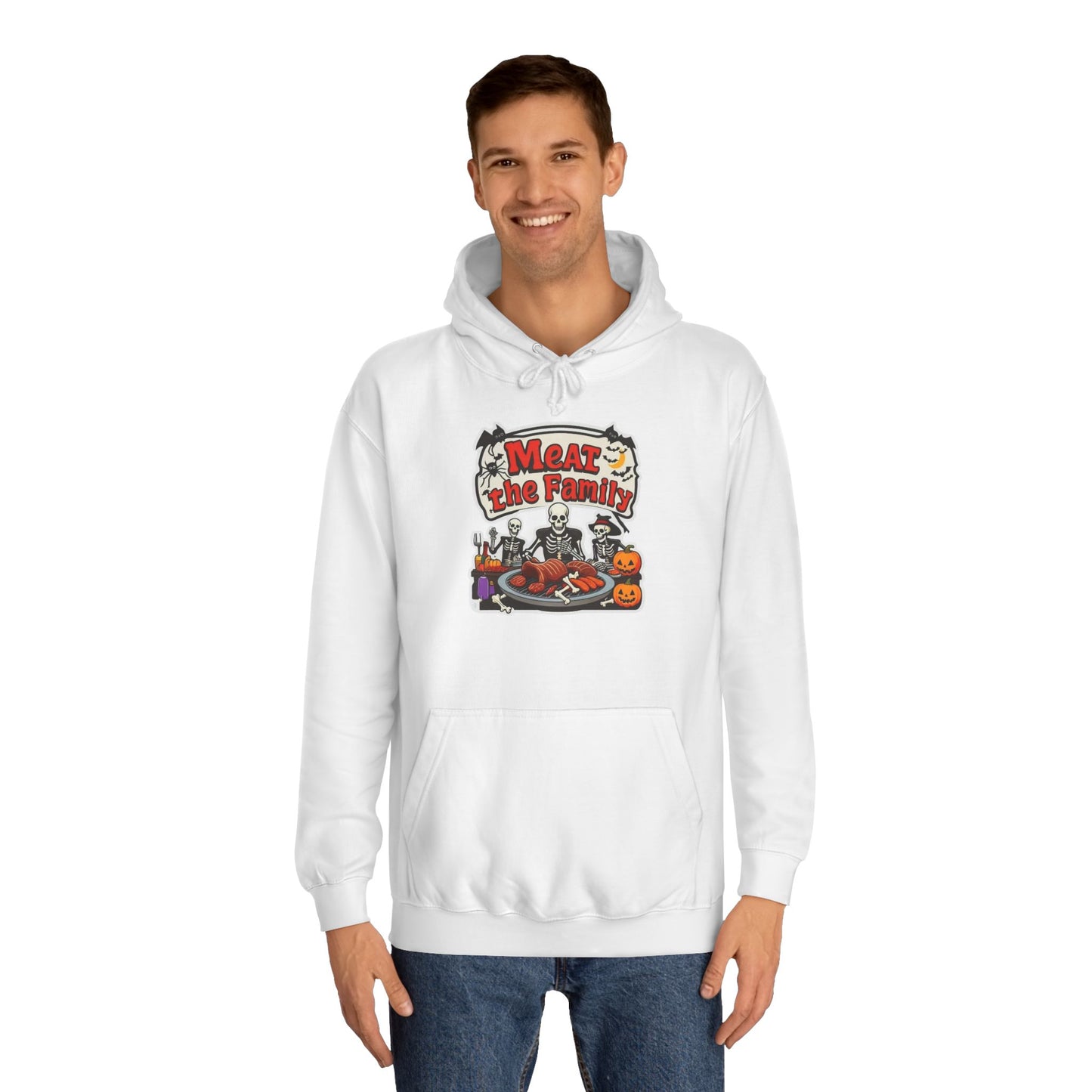 Meat the Family Unisex College Hoodie