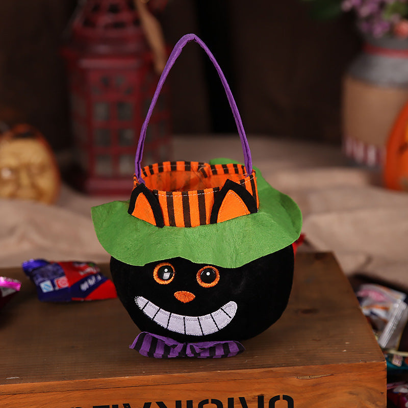 Halloween Candy Bags Cute Gift Bag Pumpkin Witch Candy Boxes Blackcat