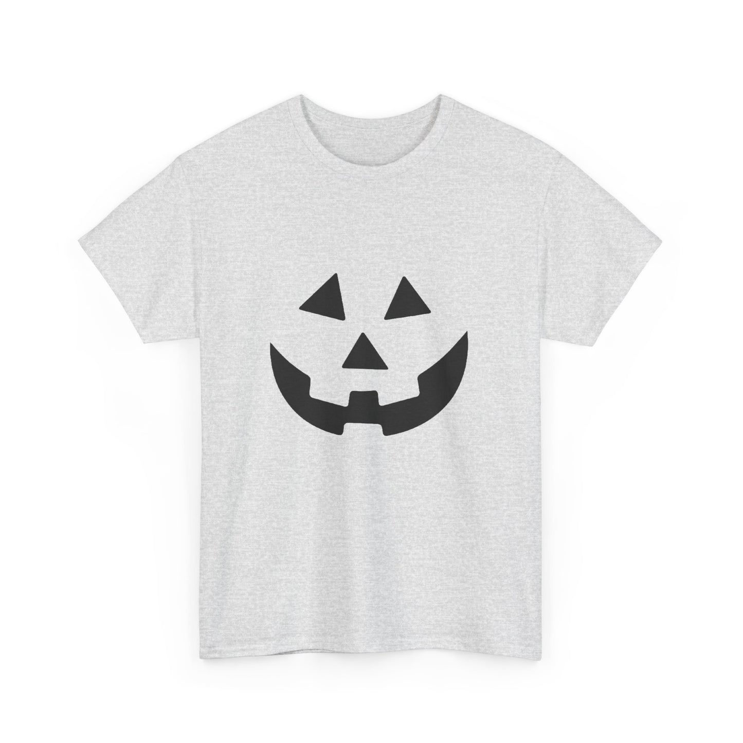 Camiseta unisex de algodón grueso con la tradicional calabaza de Halloween