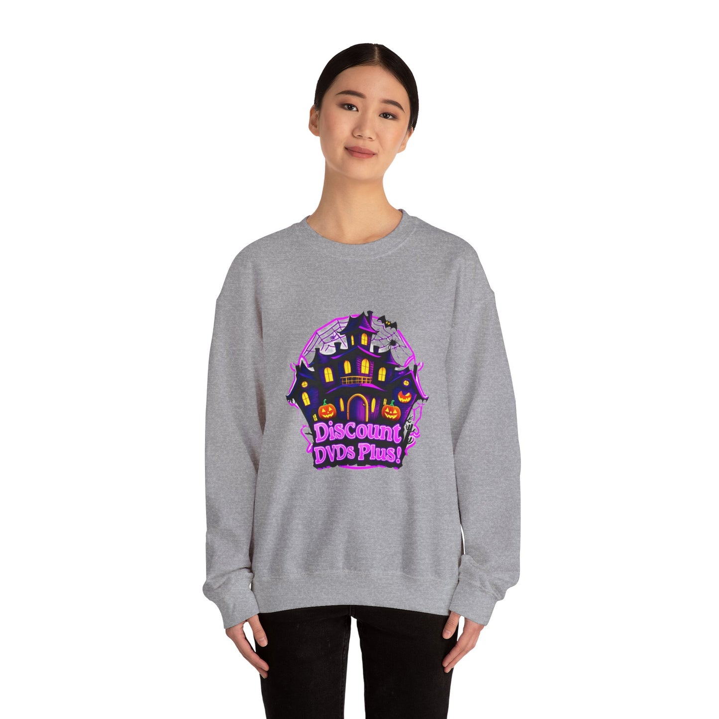 DDP! Logo Front & Back - Unisex Heavy Blend™ Crewneck Sweatshirt