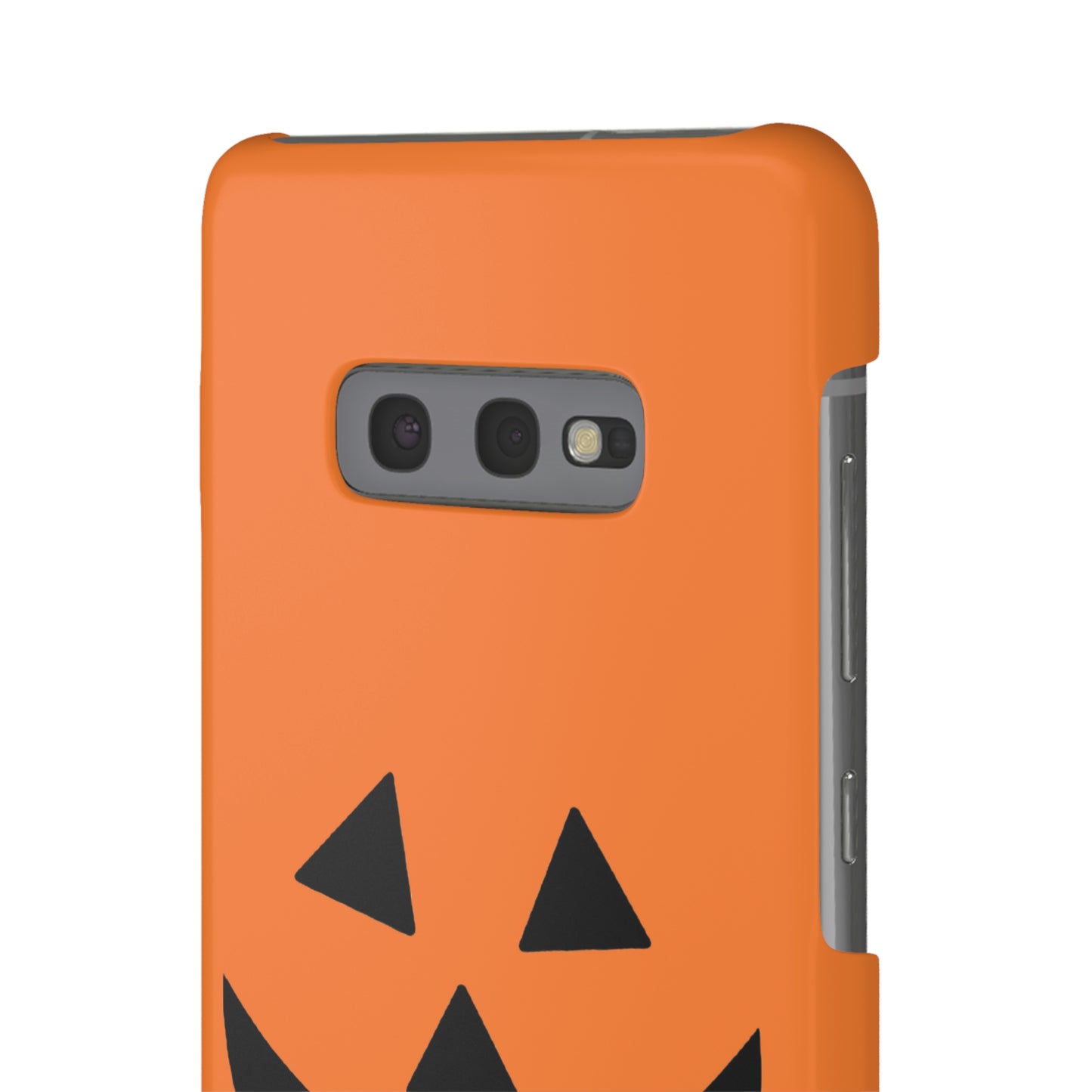 Estuche para teléfono con forma de calabaza tradicional y fundas a presión