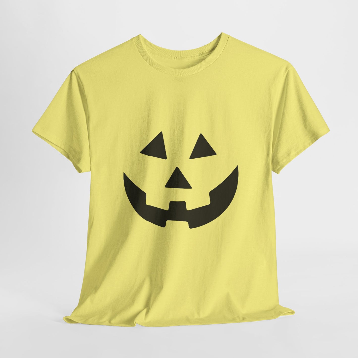 Camiseta unisex de algodón grueso con la tradicional calabaza de Halloween