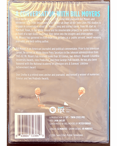 A Conversation with Bill Moyers (DVD 2016) PBS Talk Show Brand NEW image 1