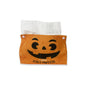 Halloween Theme Ornament Blanket Cartoon Tissue Dispenser Towel Box Orange 19X10X12CM