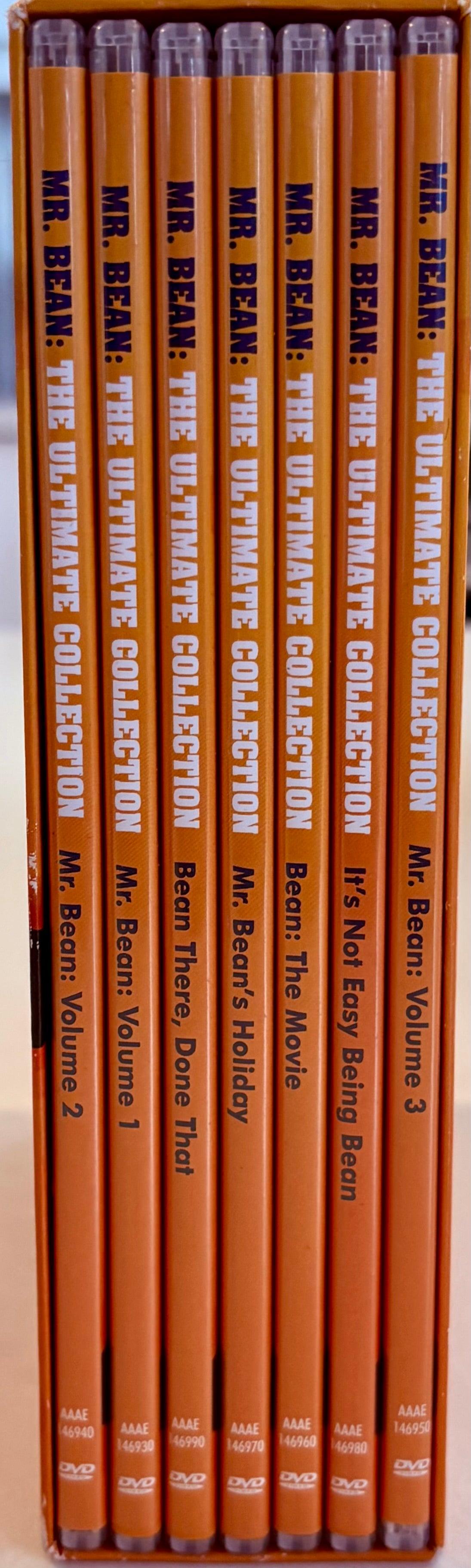 Mr. Bean The Ultimate Collection (DVD, 2008) Comedia Rowan Atkinson Set de 7 discos