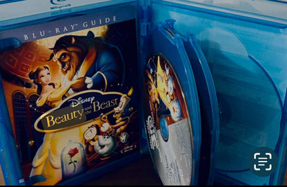 Beauty and the Beast (Blu-ray 3D, 1991) 3-Disc Set [NO DVDS] Disney En/Fr/Sp*MA1