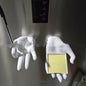 Halloween Refrigerator Magnetic Hand Can Be Placed Note Decoration Props One Set