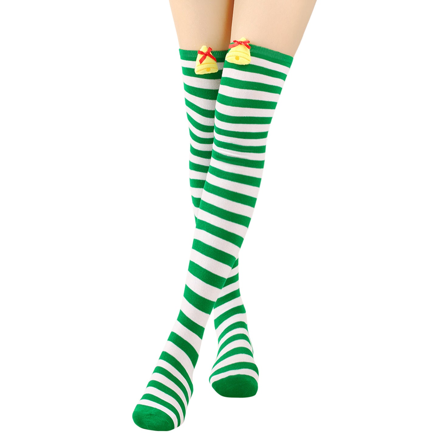 Christmas Doll Over-the-knee Stockings