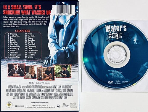 Waters Edge (DVD 2003) Nathan Fillion Thriller Lionsgate OOP  *NE1 image 1