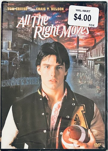 All the Right Moves (DVD, 2002) Tom Cruise Drama/Sports Fox 1983 OOP NEW*GR1 image 0