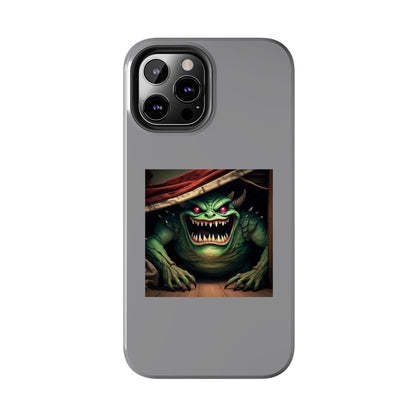 Sock Thief Monster Under the Bed Design Tough Phone Cases