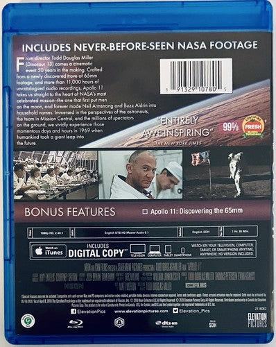 Apollo 11 (Blu-ray 2019) Neon Widescreen Bilingual *GR3 image 1