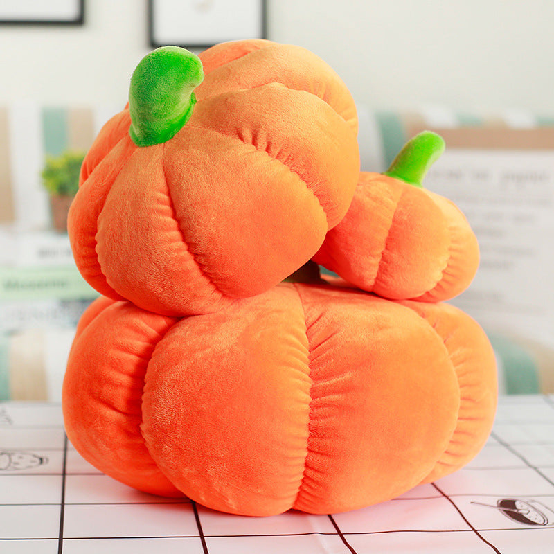 Almohada de calabaza divertida y creativa para Halloween