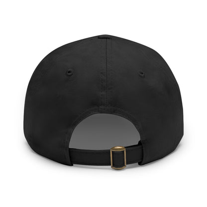 Physical Media Forever - Dad Hat with Leather Patch (Round)