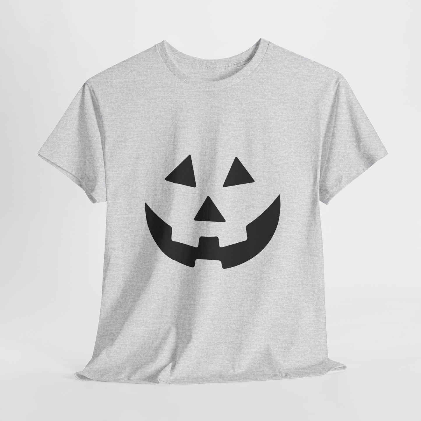 Camiseta unisex de algodón grueso con la tradicional calabaza de Halloween