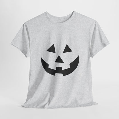 Camiseta unisex de algodón grueso con la tradicional calabaza de Halloween