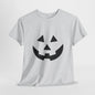 Camiseta unisex de algodón grueso con la tradicional calabaza de Halloween