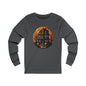 Haunted Halloween House Unisex Jersey Long Sleeve Tee