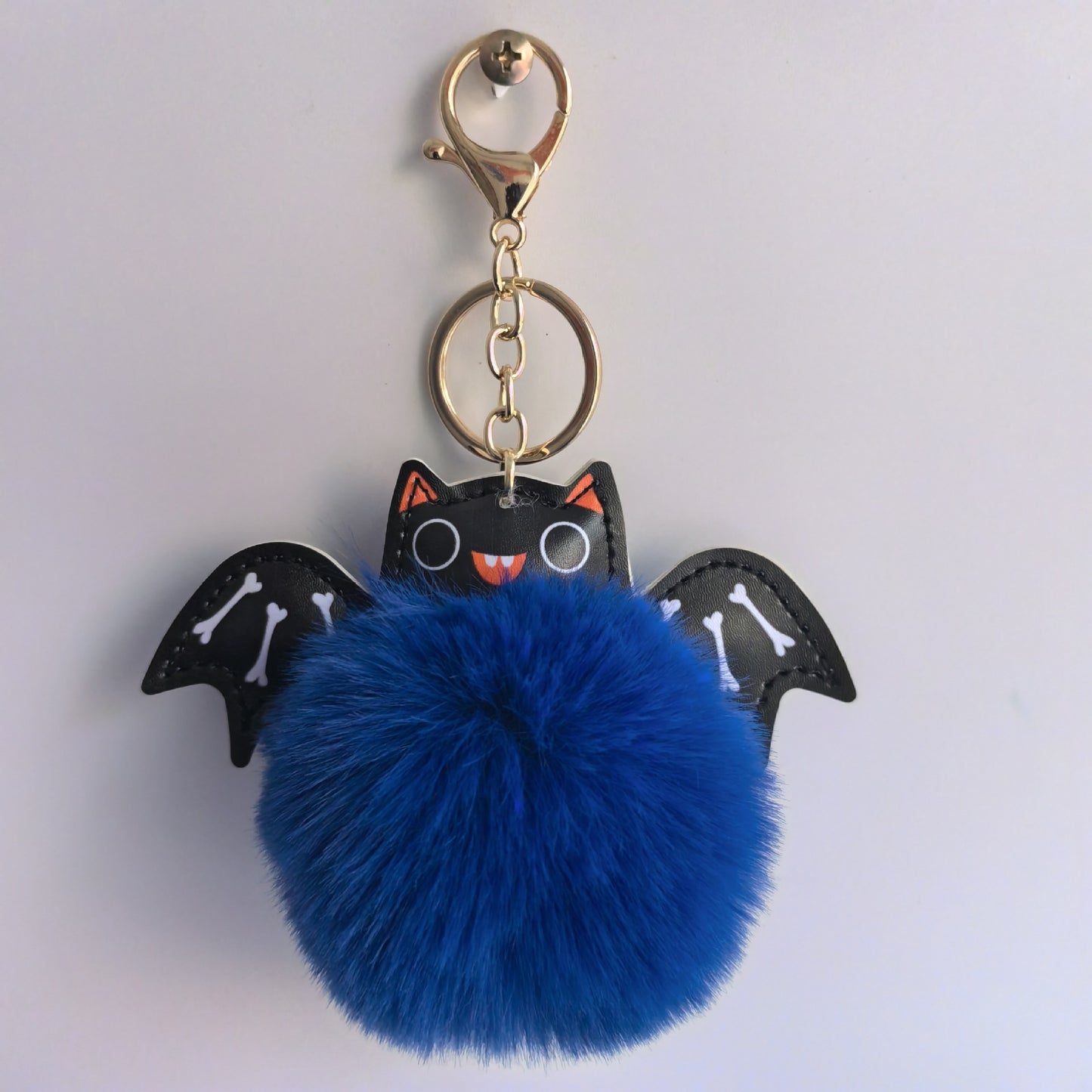 Summer Halloween Keychain Cartoon Leather