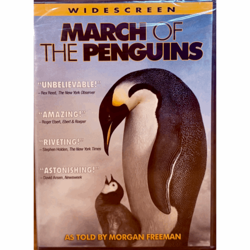 March of The Penguins (DVD 2005) Documentary Christal Films Brand NEW *NW1 image 0