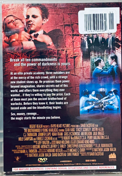 La Hermandad 2 Jóvenes Brujos (DVD, 2001) Sean Farris Horror OOP