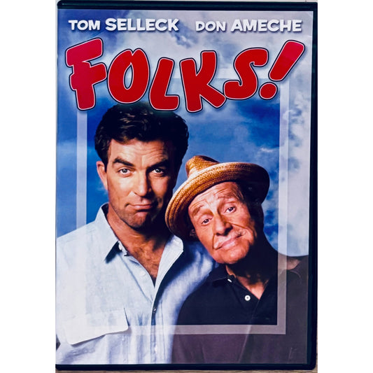 Folks! (DVD, 1992) Comedy w/ Insert Tom Selleck, Don Ameche Anchor Bay OOP*MA1