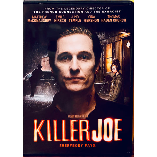 Killer Joe (DVD, 2011) Matthew McConaughey Crime/Thriller VVS Films