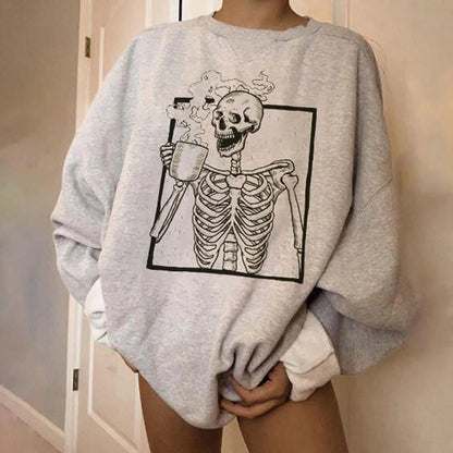 Sudadera con estampado de Halloween