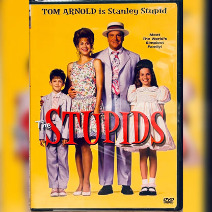 The Stupids (DVD 1996) Tom Arnold Comedy/Adventure OOP NEW