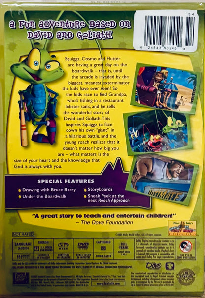 The Roach Approach - Slingshot Slugger (DVD, 2006) Animation NEW