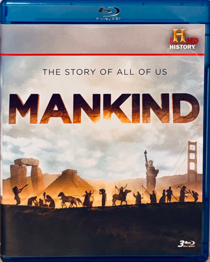 Mankind The Story Of All Of Us (Blu Ray 2012) 3-Disc Set / 12 Episodes History