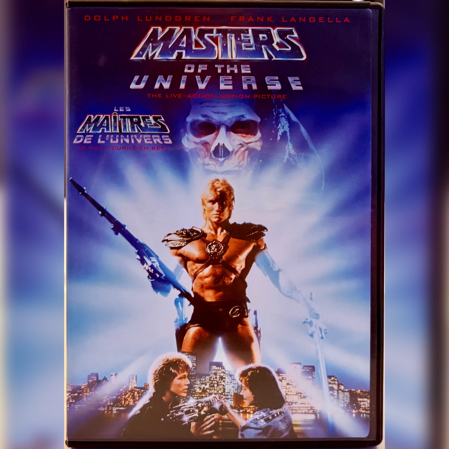 Masters del Universo (DVD, 1987) Dolph Lundgren Acción real Warner Bros En/Fr