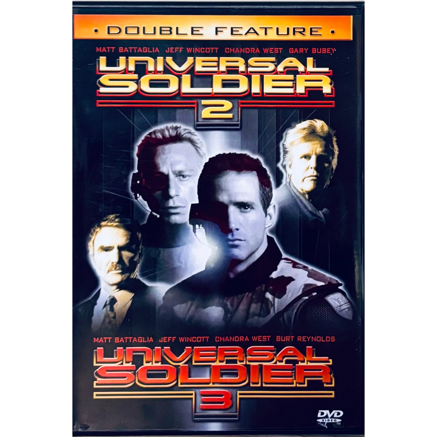 Universal Soldier 2 & 3 Double Feature (DVD, 2002) Sci-Fi Action OOP TVA Films