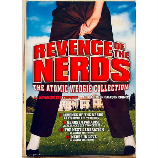 Revenge of the Nerds: La colección Atomic Wedgie (DVD) Set de 4 discos