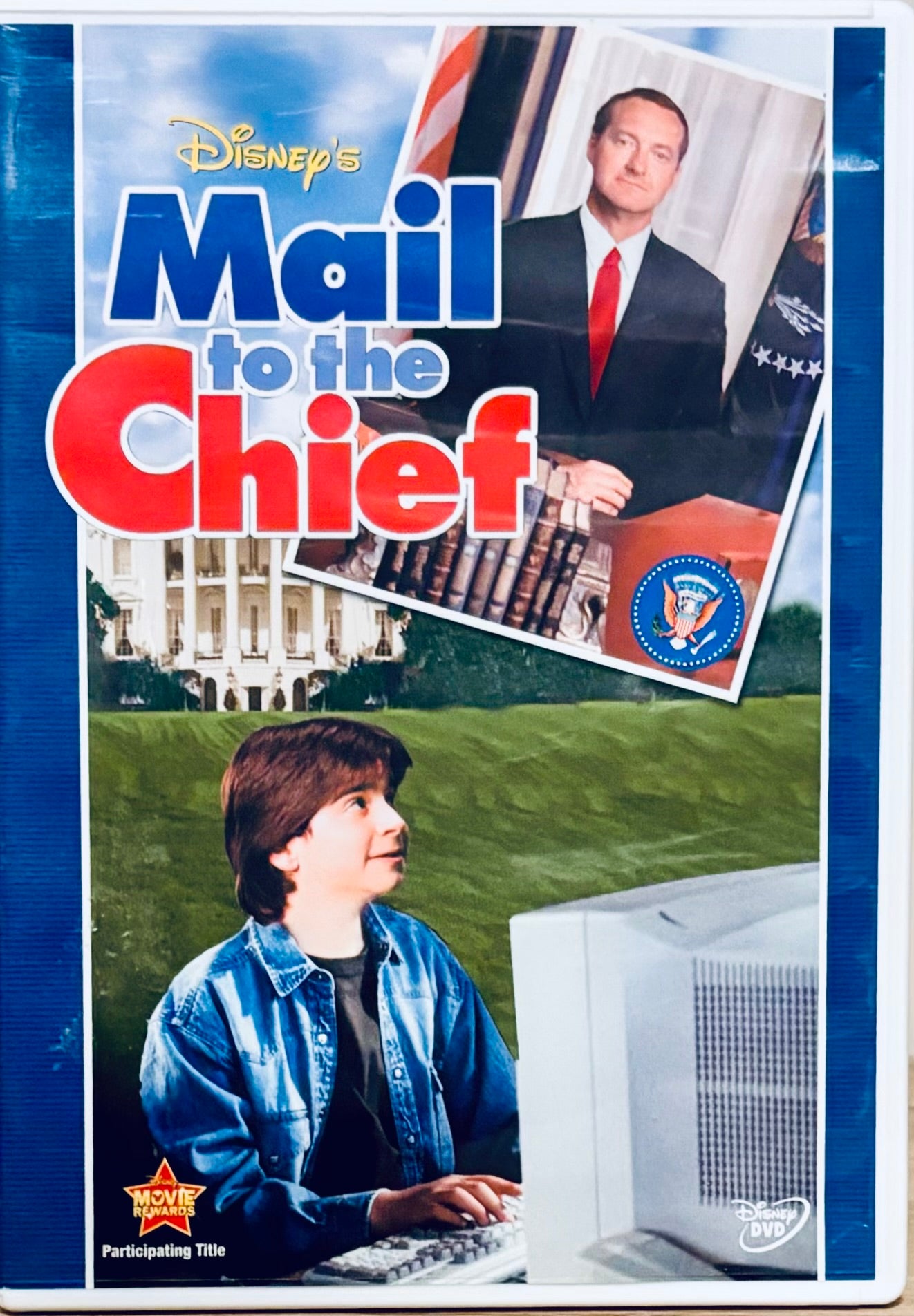 Mail to the Chief (DVD 2000) Disney Randy Quaid TV Movie Comedy