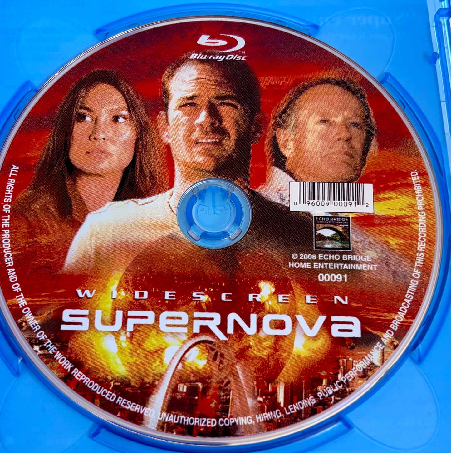 Supernova La miniserie completa (Blu-ray, 2004) Hallmark Luke Perry Ciencia ficción, Aventura