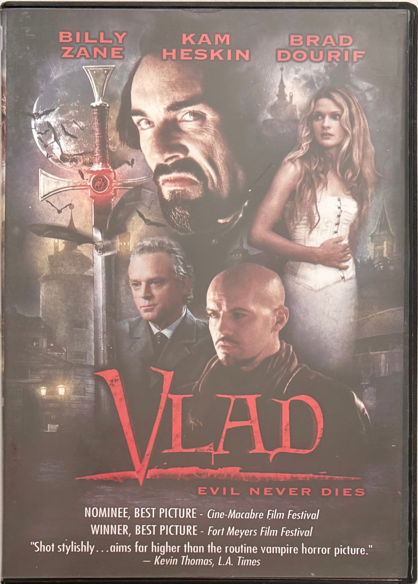 VLAD EL MAL NUNCA MUERE (DVD, 2005) VVS Films Horror En/Fr Región Gratis