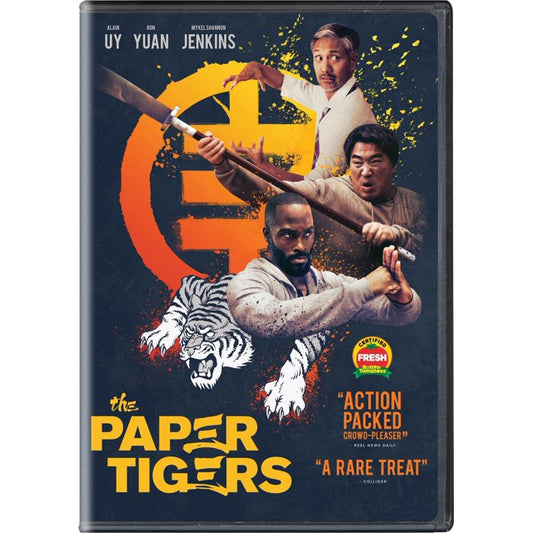 The Paper Tigers (DVD, 2020) w/ Insert Well Go USA Action Comedy Ron Yuan