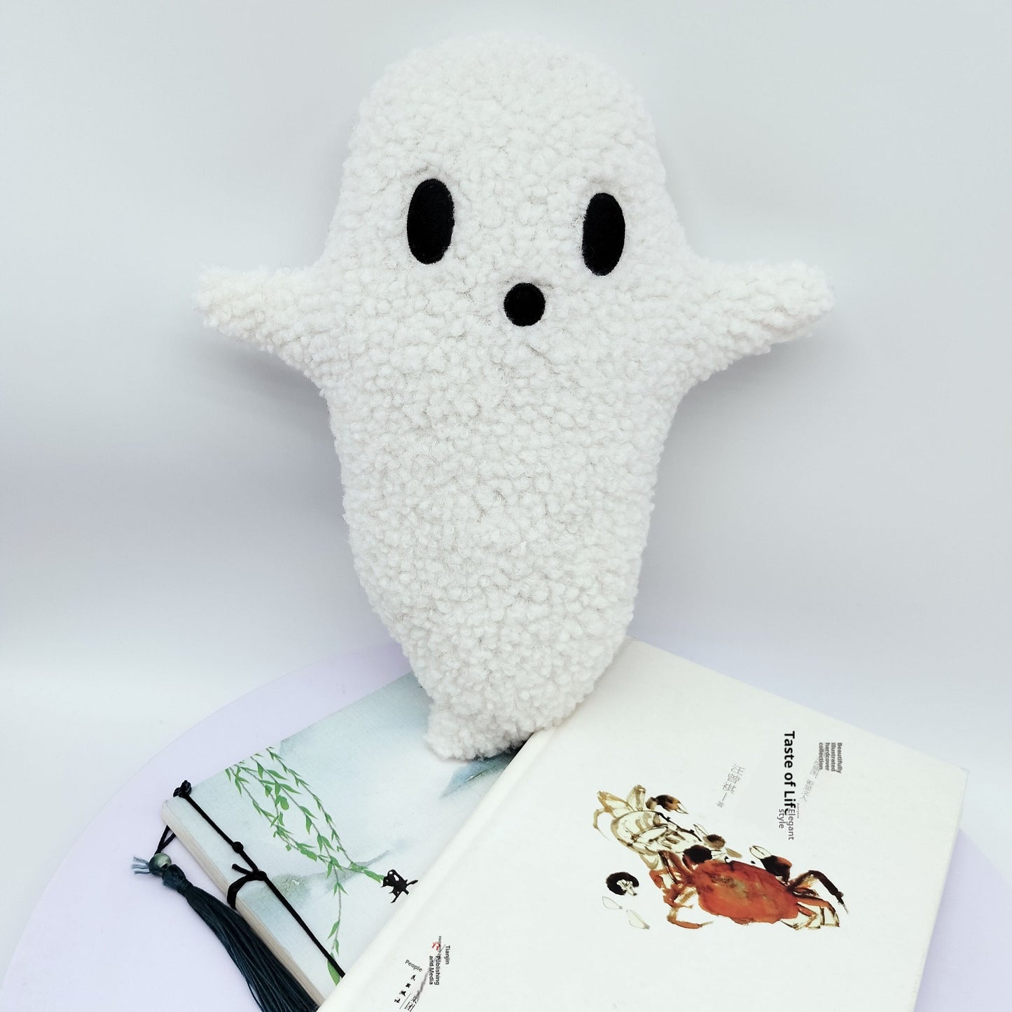 Halloween Gift White Ghost Venue Layout Accessories Funny Stuffed Toy