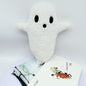 Regalo de Halloween Fantasma blanco Diseño del lugar Accesorios Divertido juguete de peluche