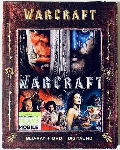 Warcraft (Blu-ray + DVD) 2-Disc Set Box Set - NO CARDS Bilingual *PC1 image 0